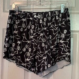 SHEIN XL skeleton sleep shorts